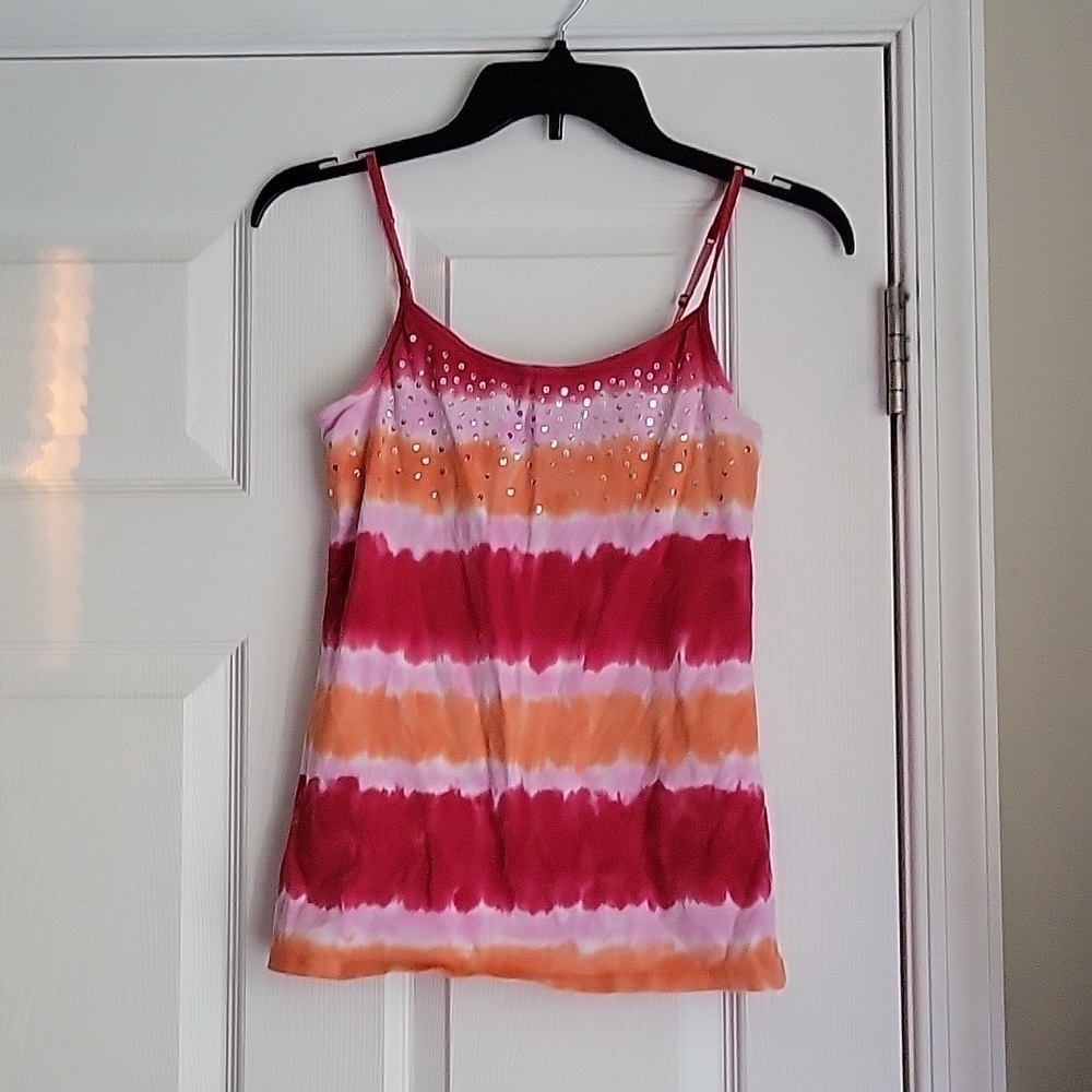 Justice Girl's Tye Dye Tank